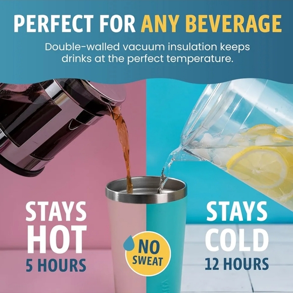 Not a Day Over Fabulous Stainless Steel Tumbler - Picture 5 of 6